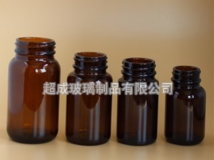 茶色广口玻璃瓶-棕色广口玻璃瓶